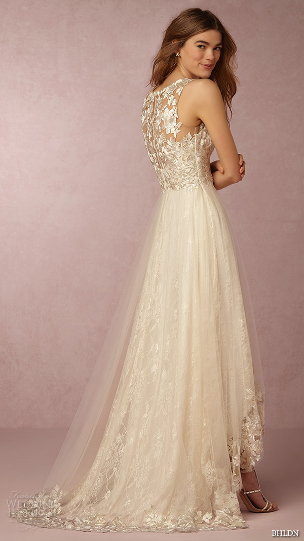 bhldn spring 2016 sleeveless v neck lace strap embellished bodice illusion back lace hem romantic pretty a line wedding dress marchesa (opal) bkv bhldn spring 2016 sleeveless v neck lace strap embellished bodice illusion back lace hem romantic pretty a line wedding dress marchesa (opal) bkv