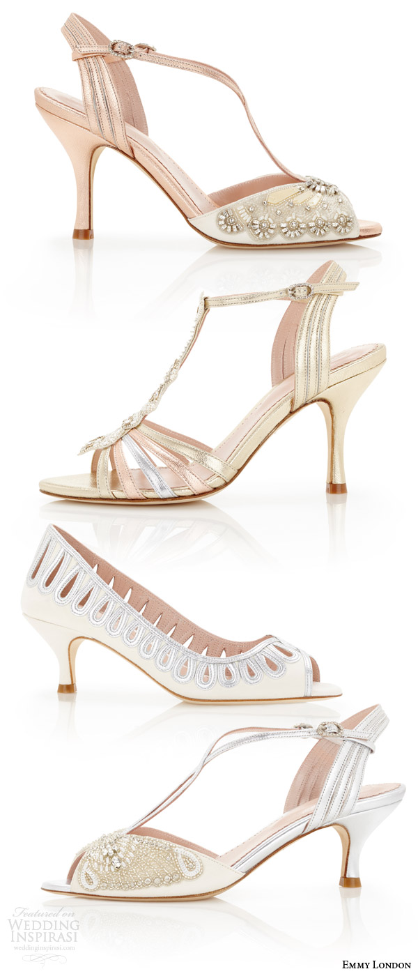 Emmy London Wedding Shoes — Cancello Bridal Collection | Wedding Inspirasi