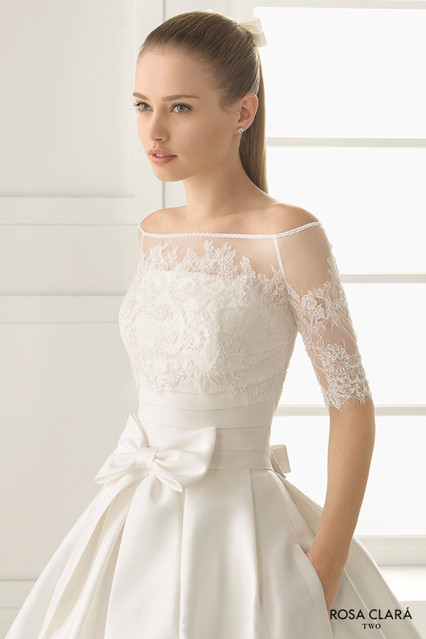 Rosa Clará Two 2016 Wedding Dresses