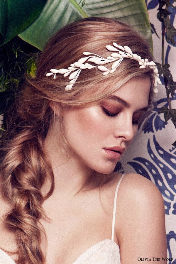 olivia the wolf headpieces 2016 bridal accessories josephine floral head piece