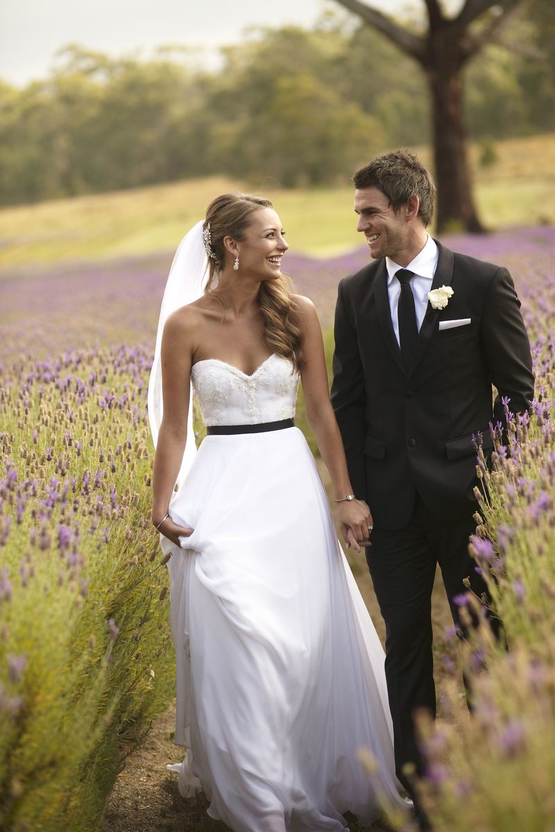 Real Wedding by Blumenthal Photography feat on Wedding Inspirasi   Chris & Lauren, Sault, Vic, Australia. Style   destination weddings, outdoor, elegant, romantic, lavender farm (36)