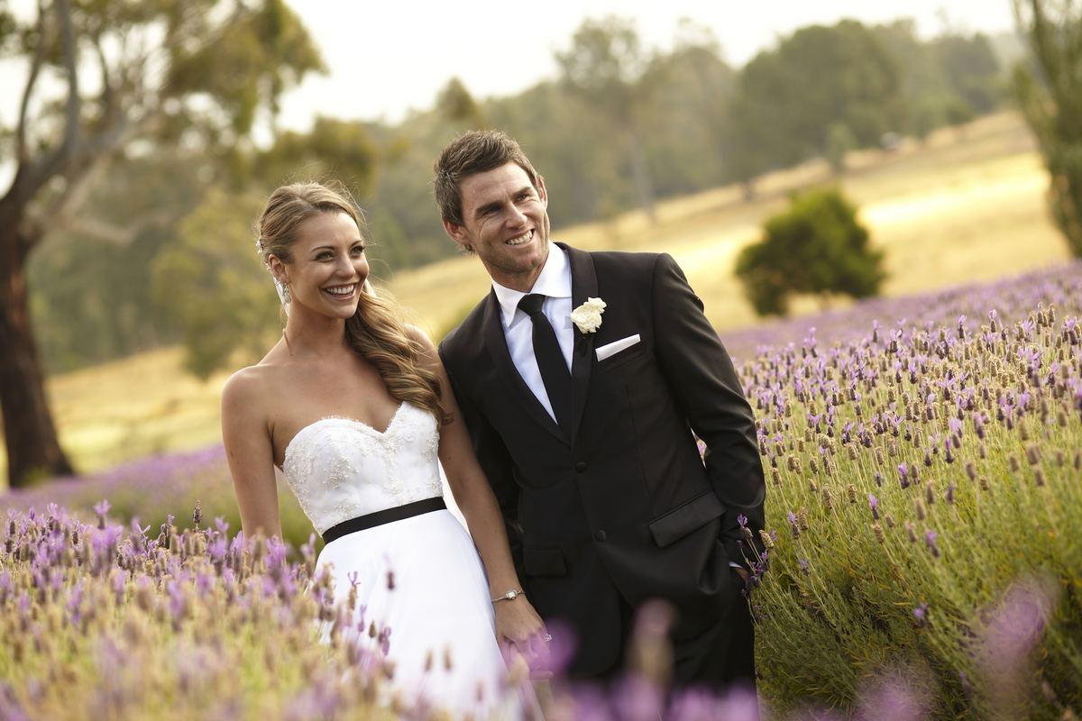 Real Wedding by Blumenthal Photography feat on Wedding Inspirasi   Chris & Lauren, Sault, Vic, Australia. Style   destination weddings, outdoor, elegant, romantic, lavender farm (37)