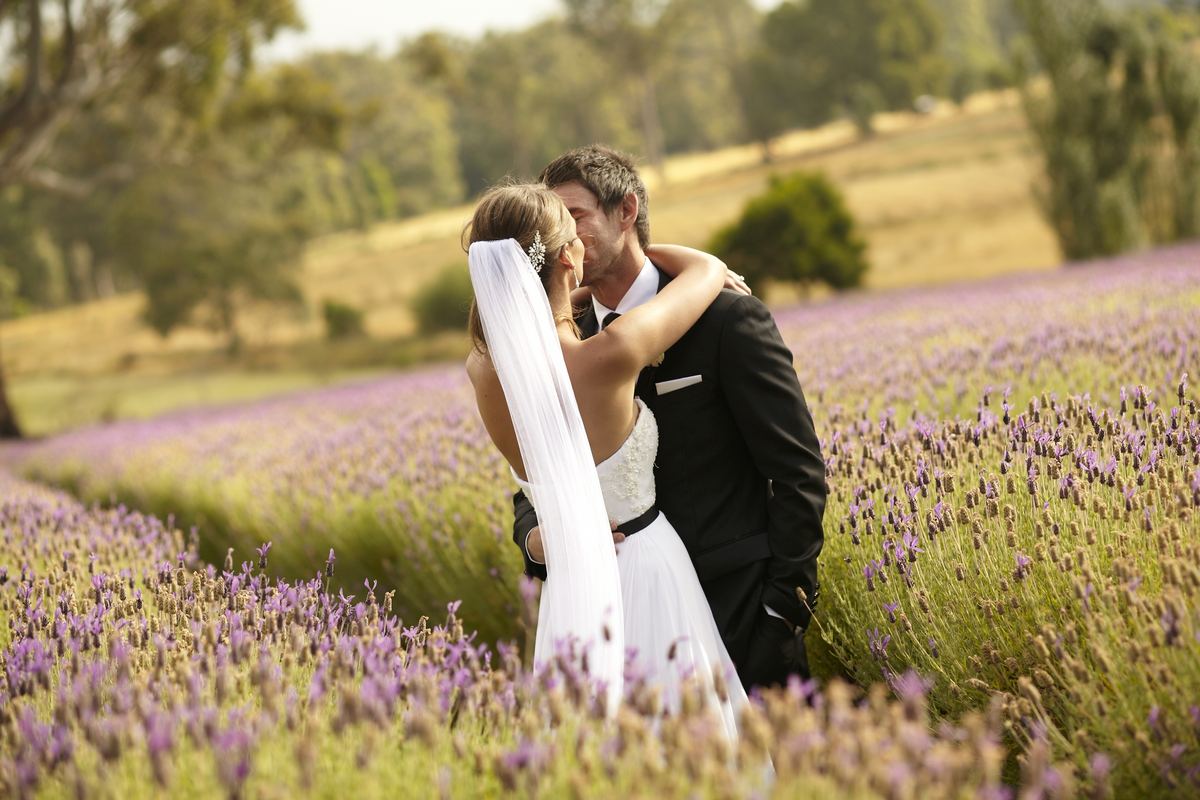 Real Wedding by Blumenthal Photography feat on Wedding Inspirasi   Chris & Lauren, Sault, Vic, Australia. Style   destination weddings, outdoor, elegant, romantic, lavender farm (38)
