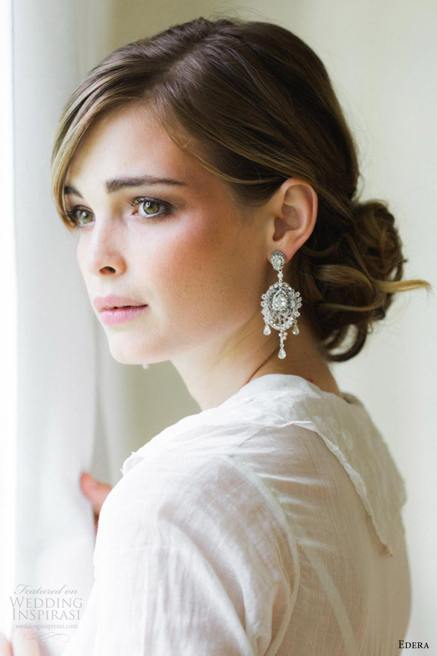 edera jewelry 2016 bridal accessories collection (lilliane) earrings mv