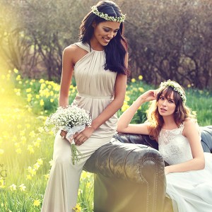 kelsey rose bridal 2016 neutral bridesmaid dresses sleeveles wedding gown romantic outdoor party spring summer weddings