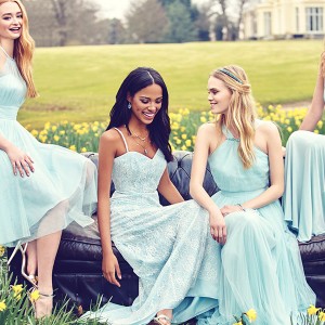 kelsey rose bridesmaids 2016 duck egg blue pastel mix match mismatched bridesmaid spring summer weddings
