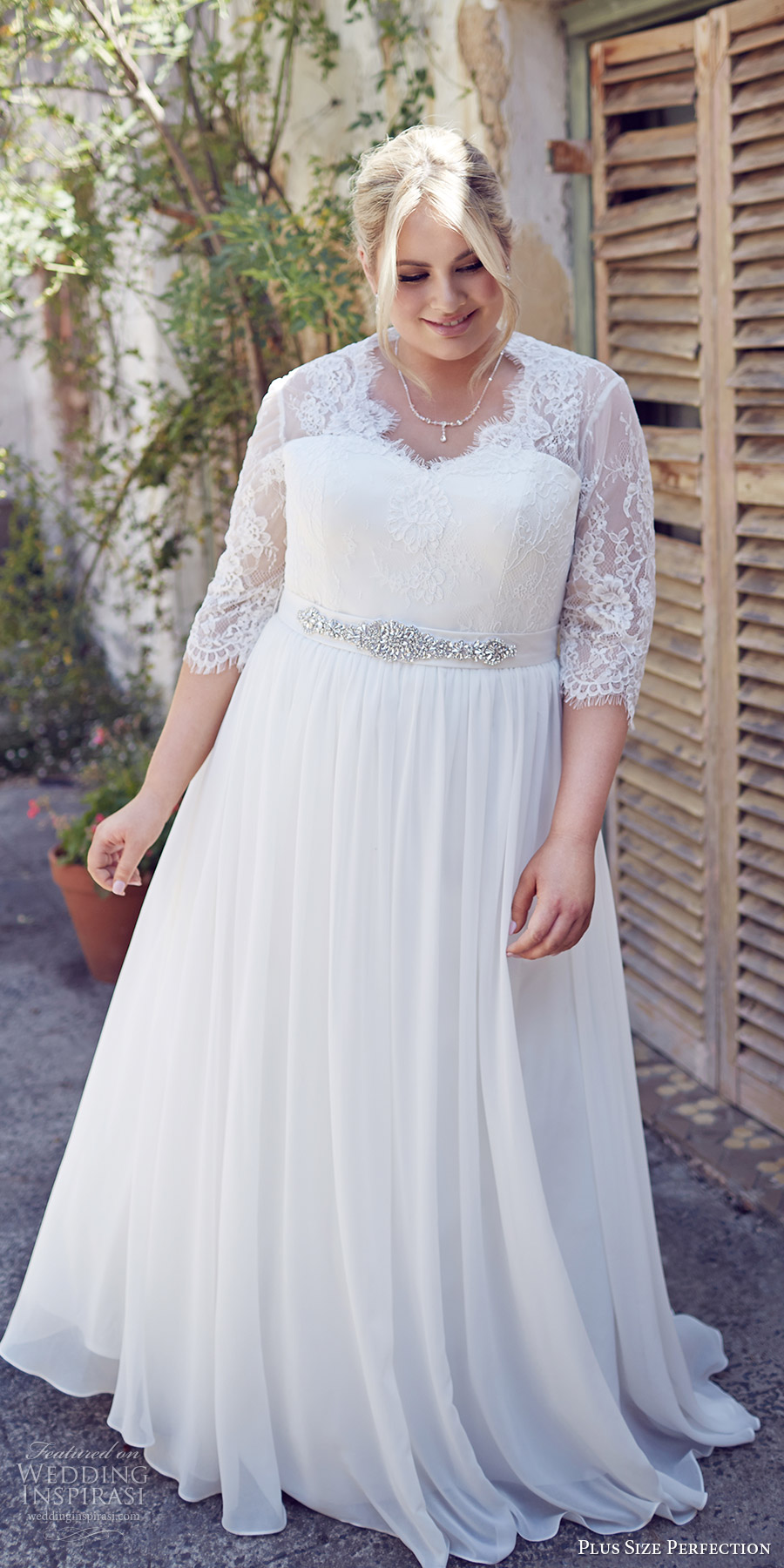 plus size perfection bridal 2016 3 quarter sleeves sweetheart illusion v neck lace bodice a line wedding dress (elegance) mv romantic elegant plus size perfection bridal 2016 3 quarter sleeves sweetheart illusion v neck lace bodice a line wedding dress (elegance) mv romantic elegant