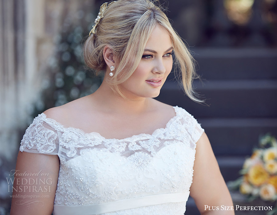 plus size perfection bridal 2016 cap sleeve off shoulder trumpet lace wedding dress (bridget) zv romantic elegant plus size perfection bridal 2016 cap sleeve off shoulder trumpet lace wedding dress (bridget) zv romantic elegant
