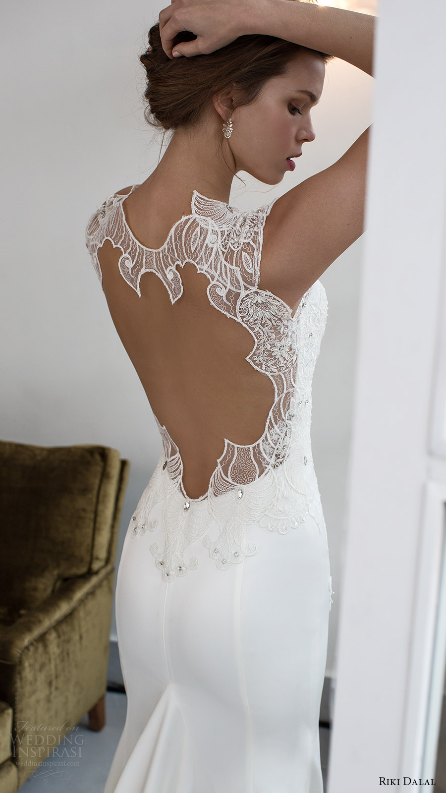 riki dalal bridal 2016 cap sleeves sweetheart illusion jewel sheath trumpet lace bodice wedding dress (1801) zv keyhole back elegant riki dalal bridal 2016 cap sleeves sweetheart illusion jewel sheath trumpet lace bodice wedding dress (1801) zv keyhole back elegant