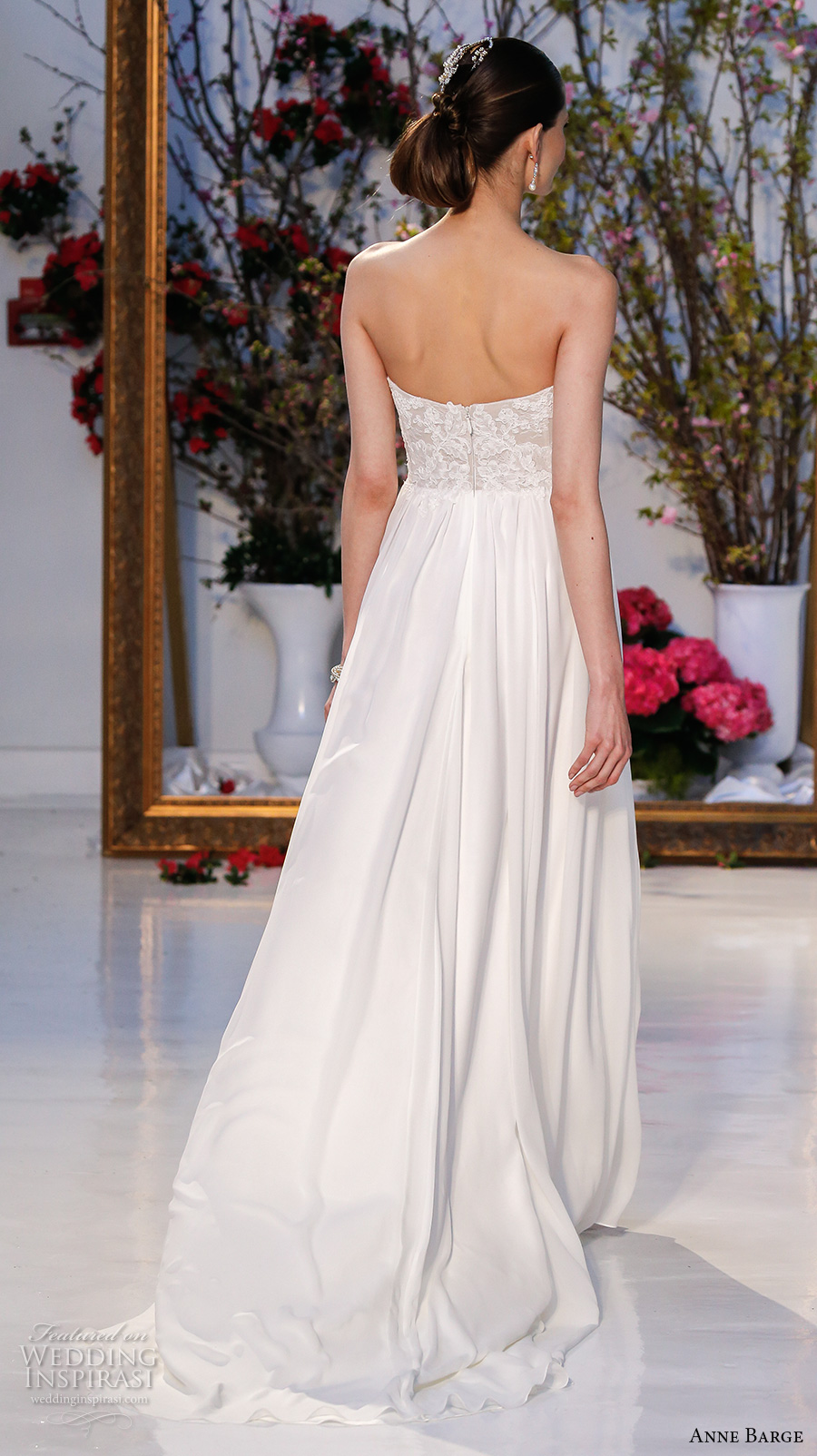 anne barge spring 2017 bridal strapless sweetheart neckline lace bodice pretty modified a line wedding dress lace back sweep train (013) bv anne barge spring 2017 bridal strapless sweetheart neckline lace bodice pretty modified a line wedding dress lace back sweep train (013) bv