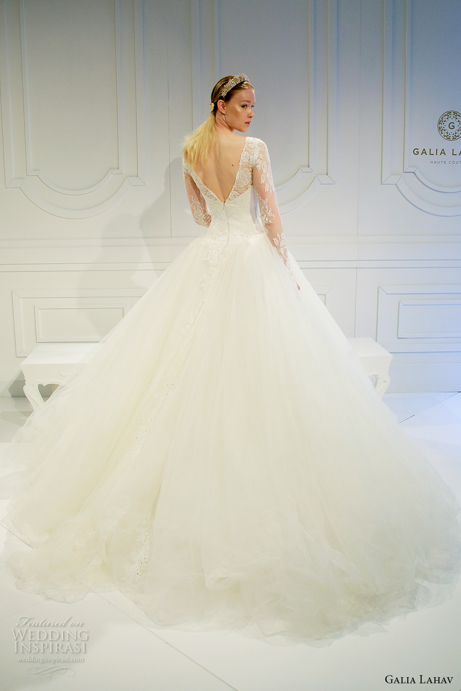 galia lahav spring 2017 bridal lace long sleeves illusion bateau sweetheart neckline lace bodice tulle princess ball gown a line wedding dress v back (015) bv galia lahav spring 2017 bridal lace long sleeves illusion bateau sweetheart neckline lace bodice tulle princess ball gown a line wedding dress v back (015) bv