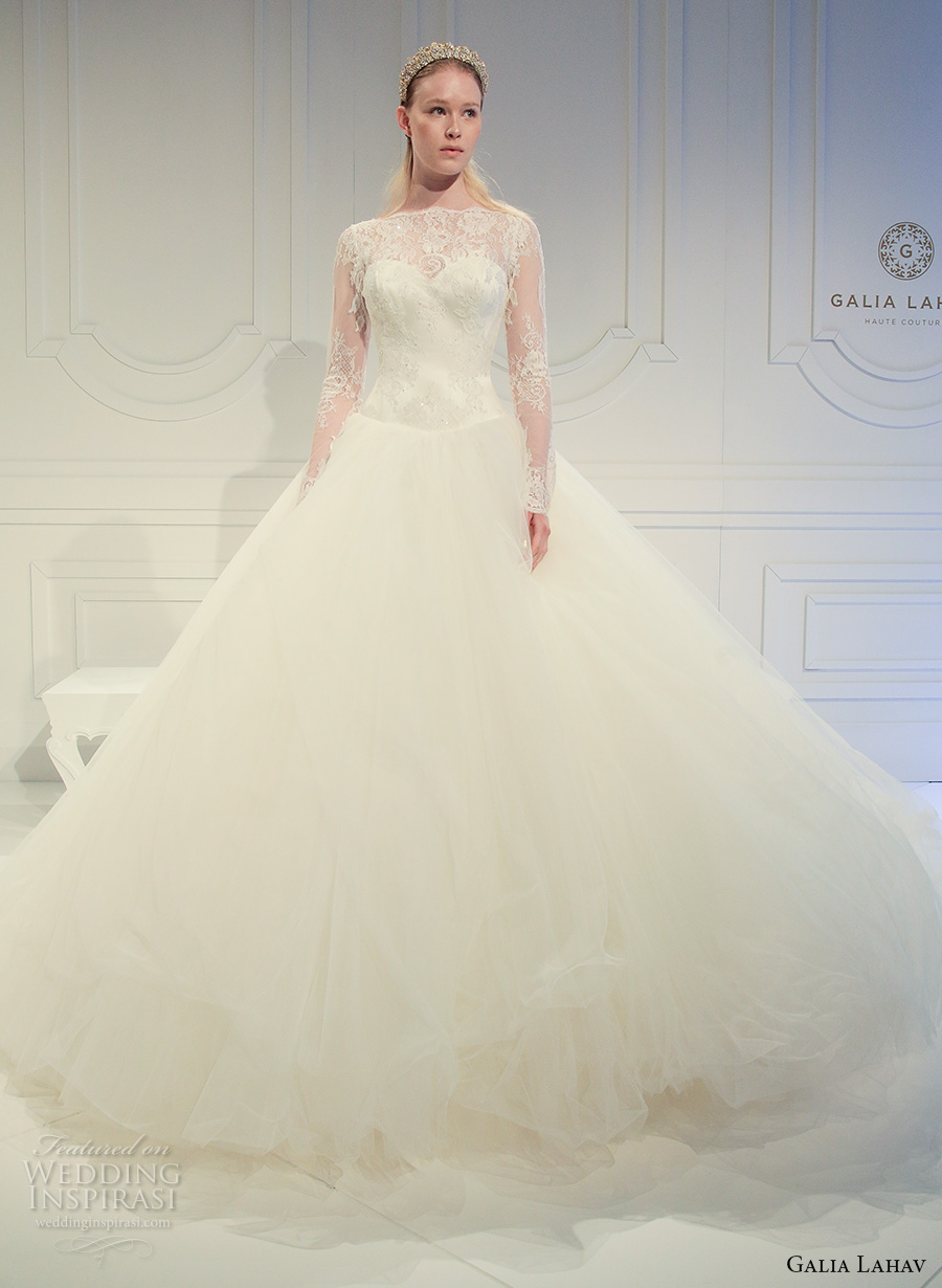 galia lahav spring 2017 bridal lace long sleeves illusion bateau sweetheart neckline lace bodice tulle princess ball gown a line wedding dress v back (015) mv galia lahav spring 2017 bridal lace long sleeves illusion bateau sweetheart neckline lace bodice tulle princess ball gown a line wedding dress v back (015) mv