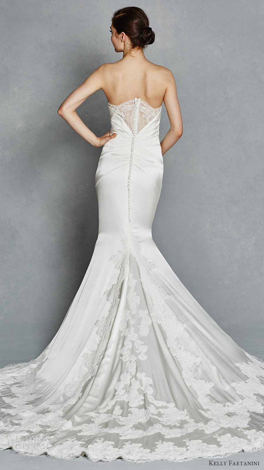 kelly faetanini bridal spring 2017 strapless sweetheart pleated bodice fit flare wedding dress (inez) bv scalloped lace train kelly faetanini bridal spring 2017 strapless sweetheart pleated bodice fit flare wedding dress (inez) bv scalloped lace train