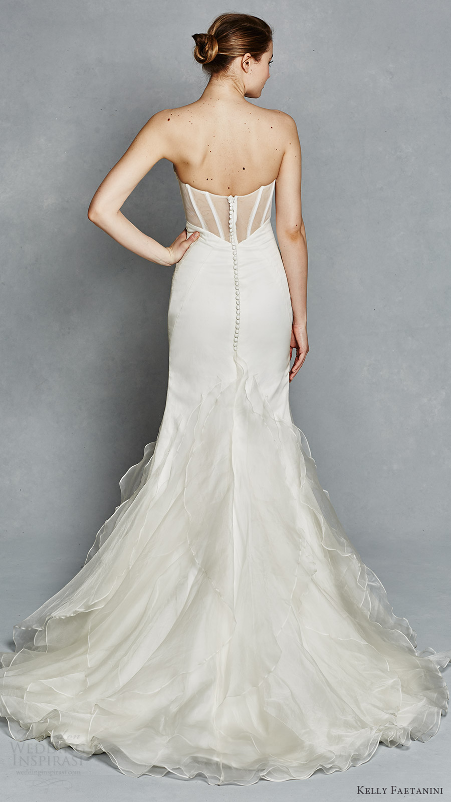 kelly faetanini bridal spring 2017 strapless sweetheart silk organza fit flare wedding dress (daisy) bv illusion back kelly faetanini bridal spring 2017 strapless sweetheart silk organza fit flare wedding dress (daisy) bv illusion back
