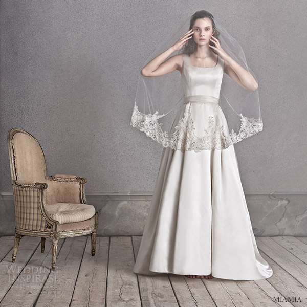 miamia bridal 2016 sleeveless thick straps square neck aline wedding dress (layla) mv oyster color miamia bridal 2016 sleeveless thick straps square neck aline wedding dress (layla) mv oyster color