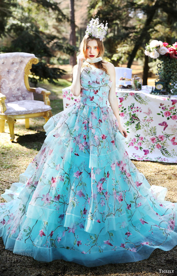 tiglily bridal 2016 strapless crumbcatcher ball gown wedding dress (julia) mv turquoise color romantic tiglily bridal 2016 strapless crumbcatcher ball gown wedding dress (julia) mv turquoise color romantic