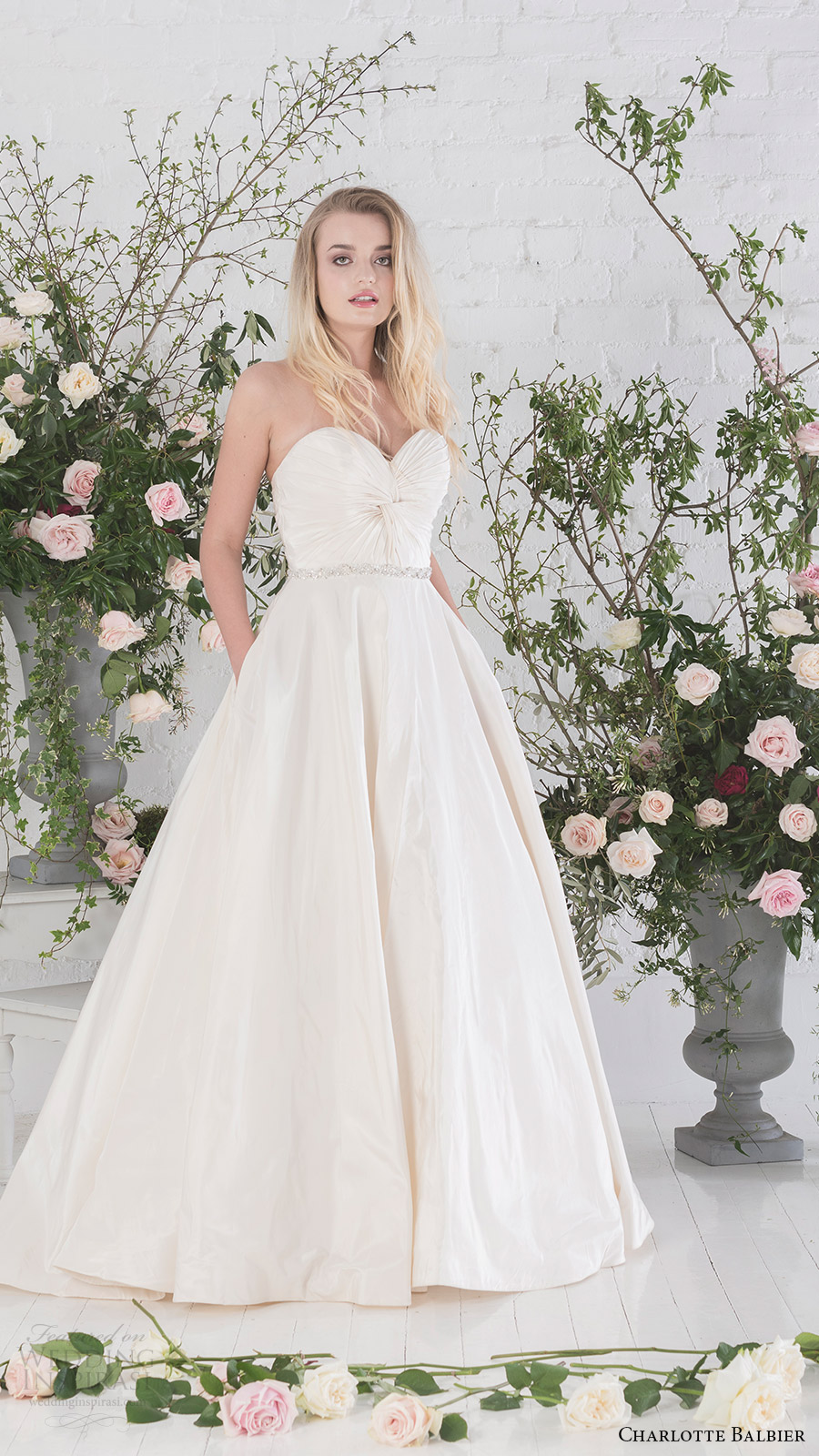 charlotte balbier bridal 2017 strapless sweetheart aline wedding dress (agatha) mv pockets charlotte balbier bridal 2017 strapless sweetheart aline wedding dress (agatha) mv pockets