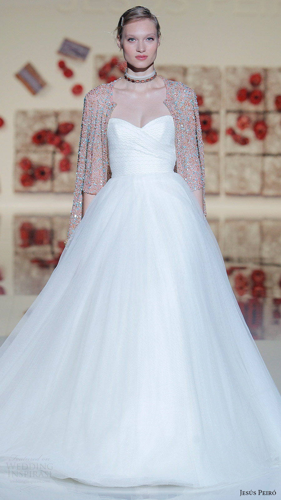 jesus peiro bridal 2017 strapless sweetheart ball gown wedding dress (11) mv cardigan jesus peiro bridal 2017 strapless sweetheart ball gown wedding dress (11) mv cardigan