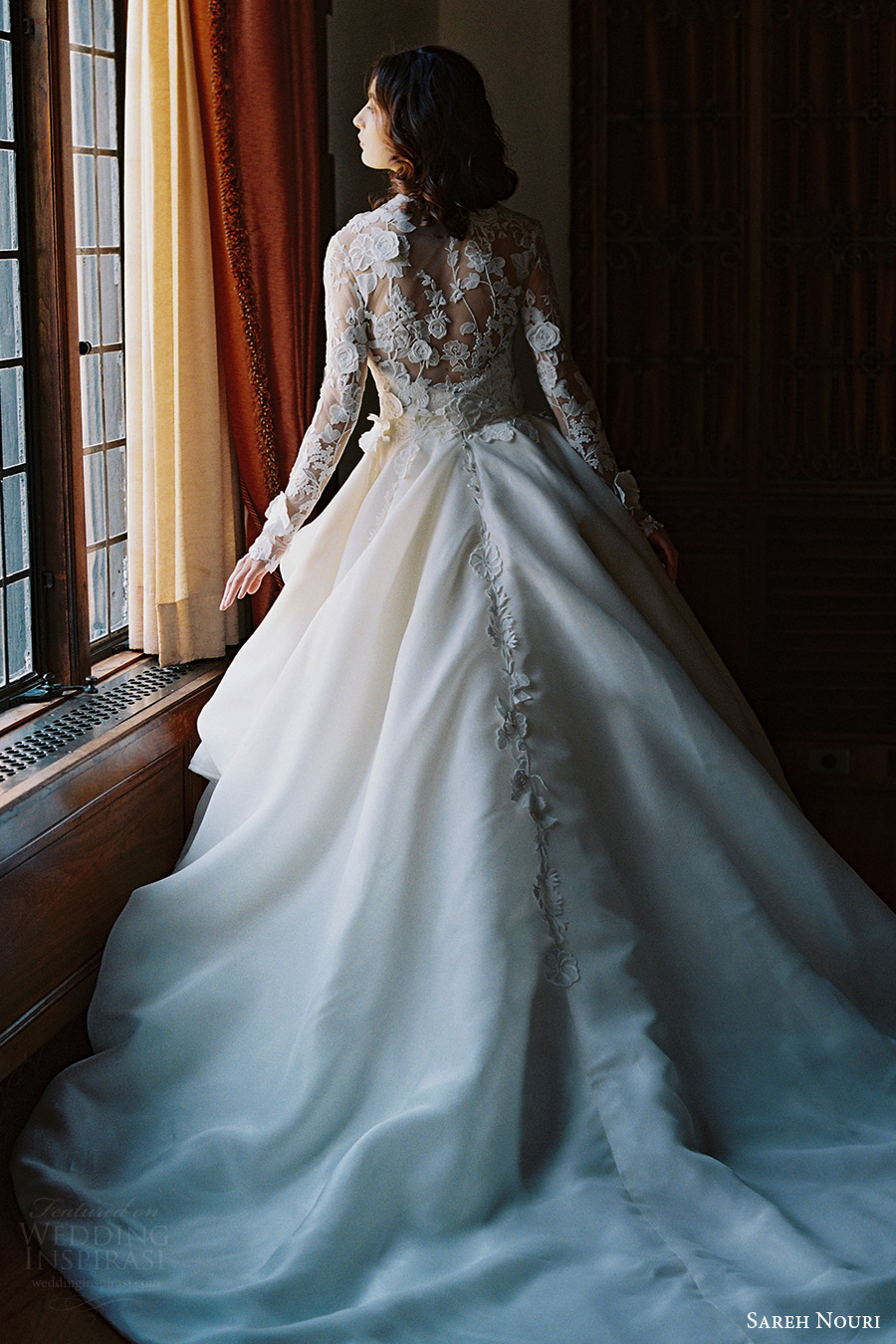 sareh nouri bridal spring 2017 strapless sweetheart ball gown wedding dress (dahlia) bv train lace jacket sareh nouri bridal spring 2017 strapless sweetheart ball gown wedding dress (dahlia) bv train lace jacket