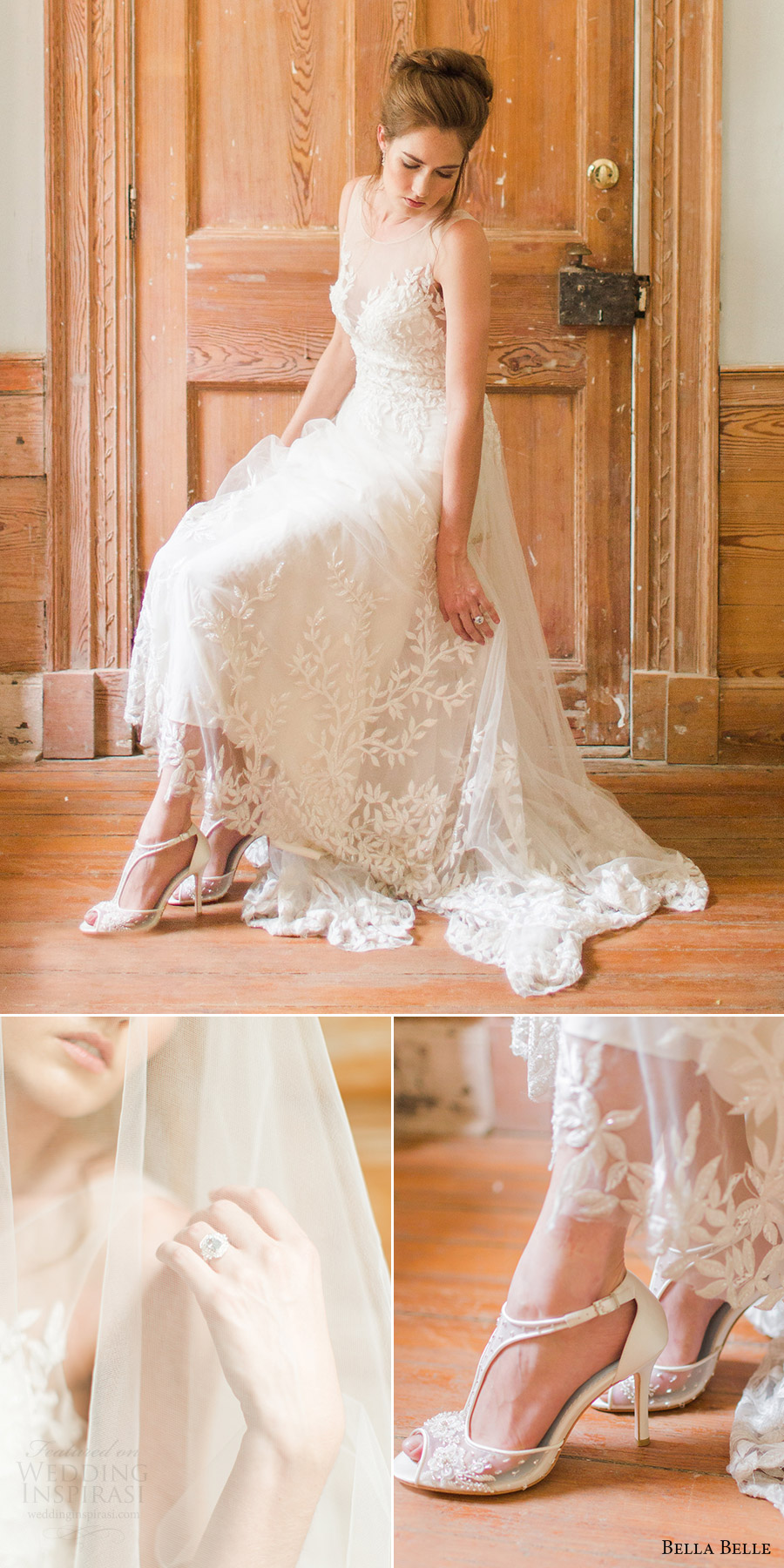 bella belle shoes 2016 paloma hand beaded peeptoe wedding shoes rachel may photography