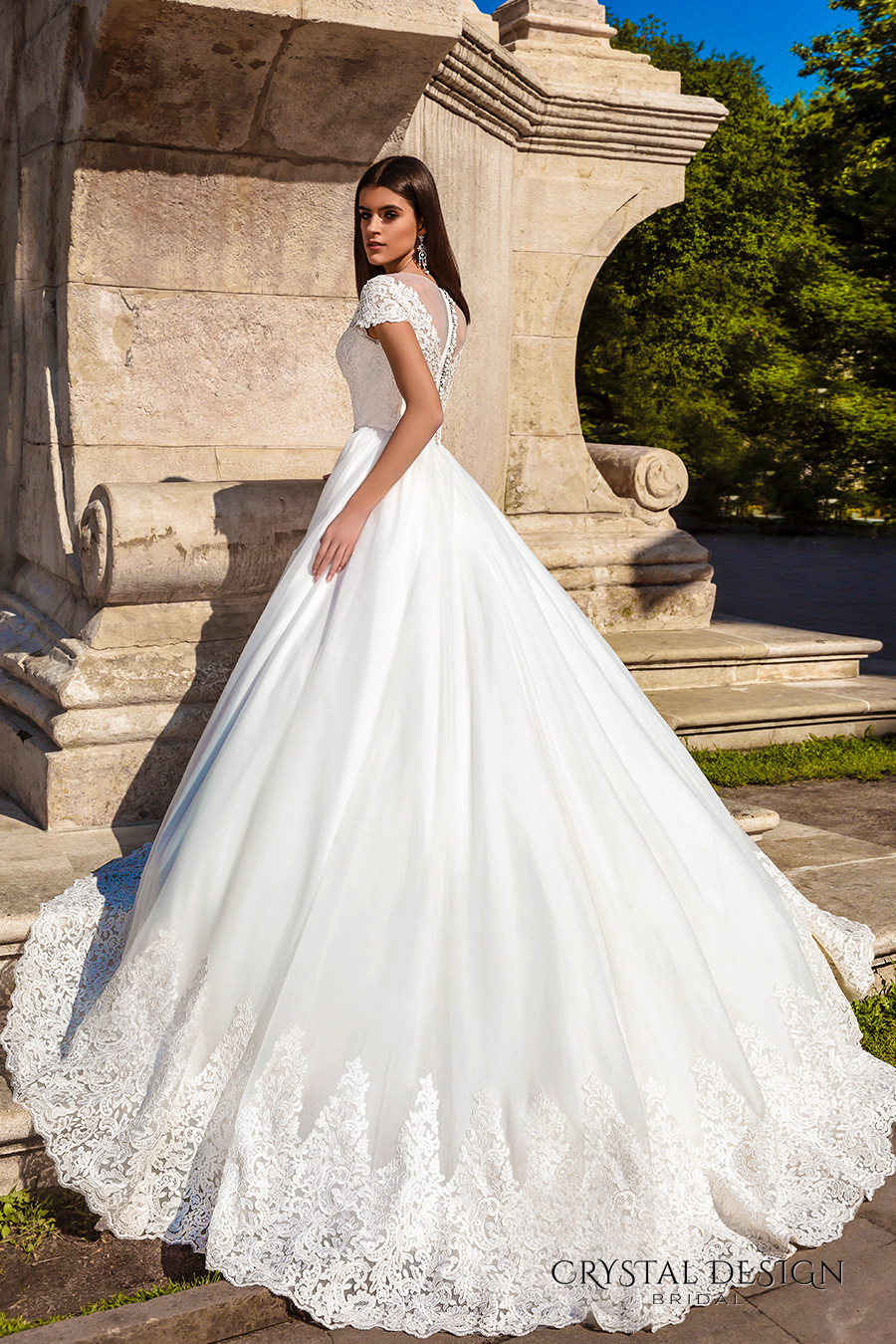 wedding gown with sleeves designs