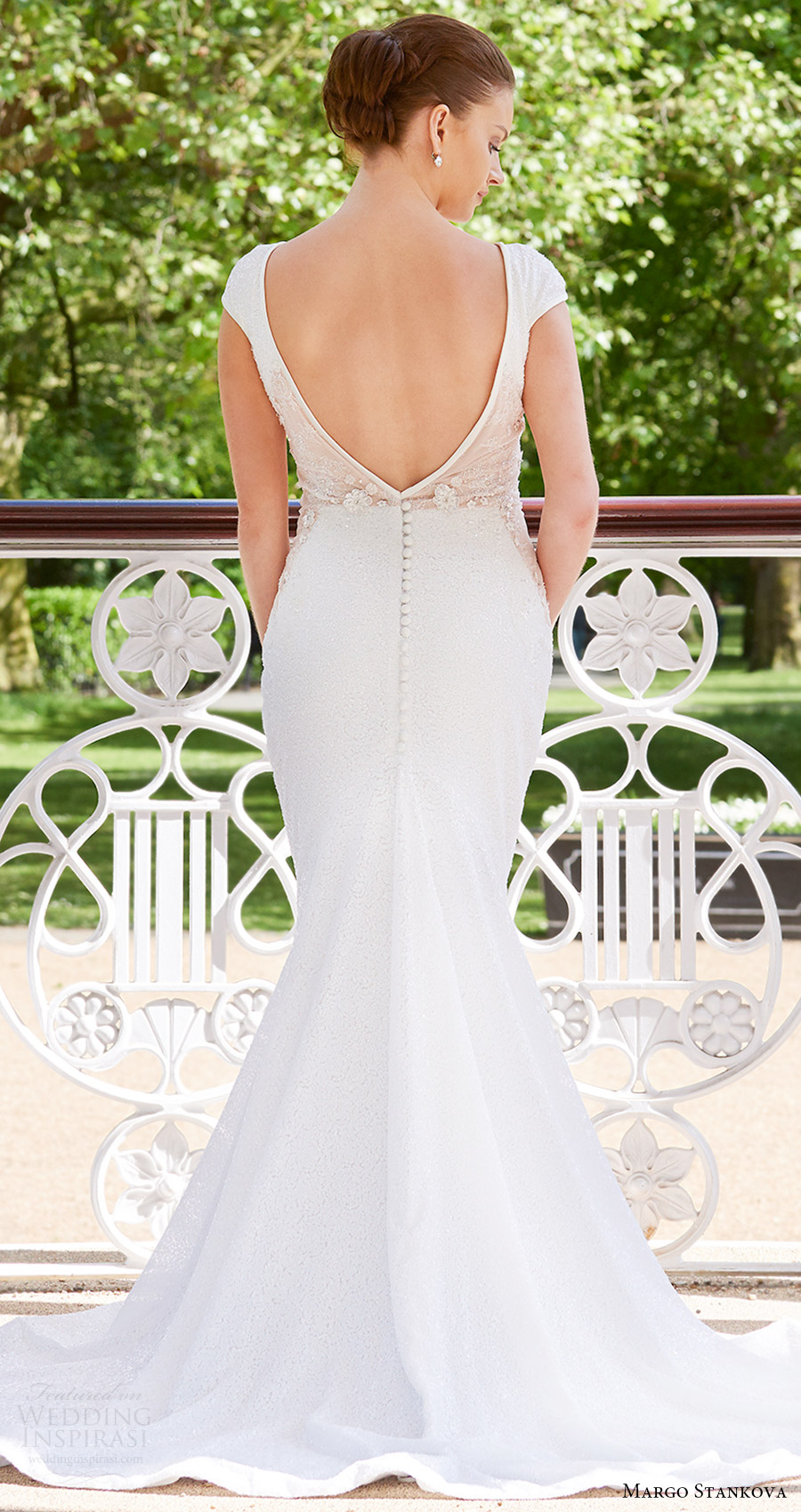margo stankova bridal 2017 cap sleeve vneck trumpet wedding dress (01) bv margo stankova bridal 2017 cap sleeve vneck trumpet wedding dress (01) bv