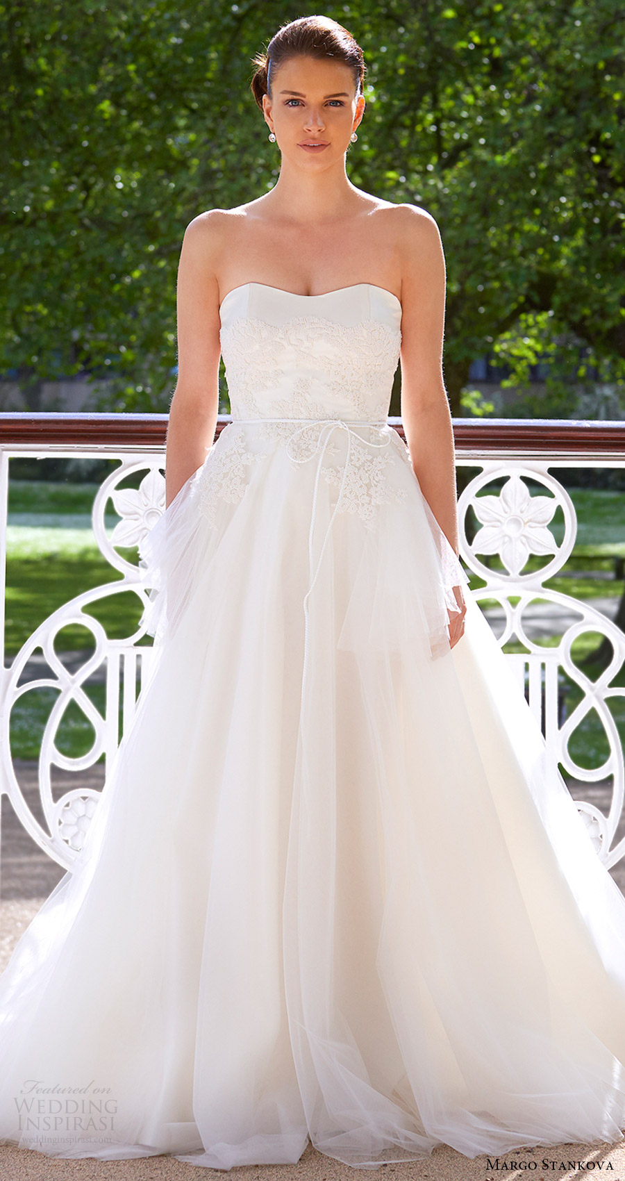 margo stankova bridal 2017 strapless sweetheart ball gown wedding dress (05) mv margo stankova bridal 2017 strapless sweetheart ball gown wedding dress (05) mv