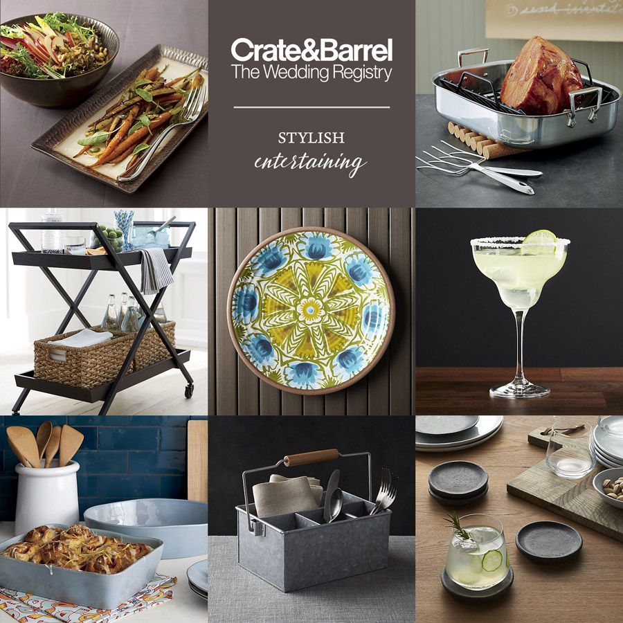 Crate and Barrel: Beyond the Basics Wedding Registry Ideas