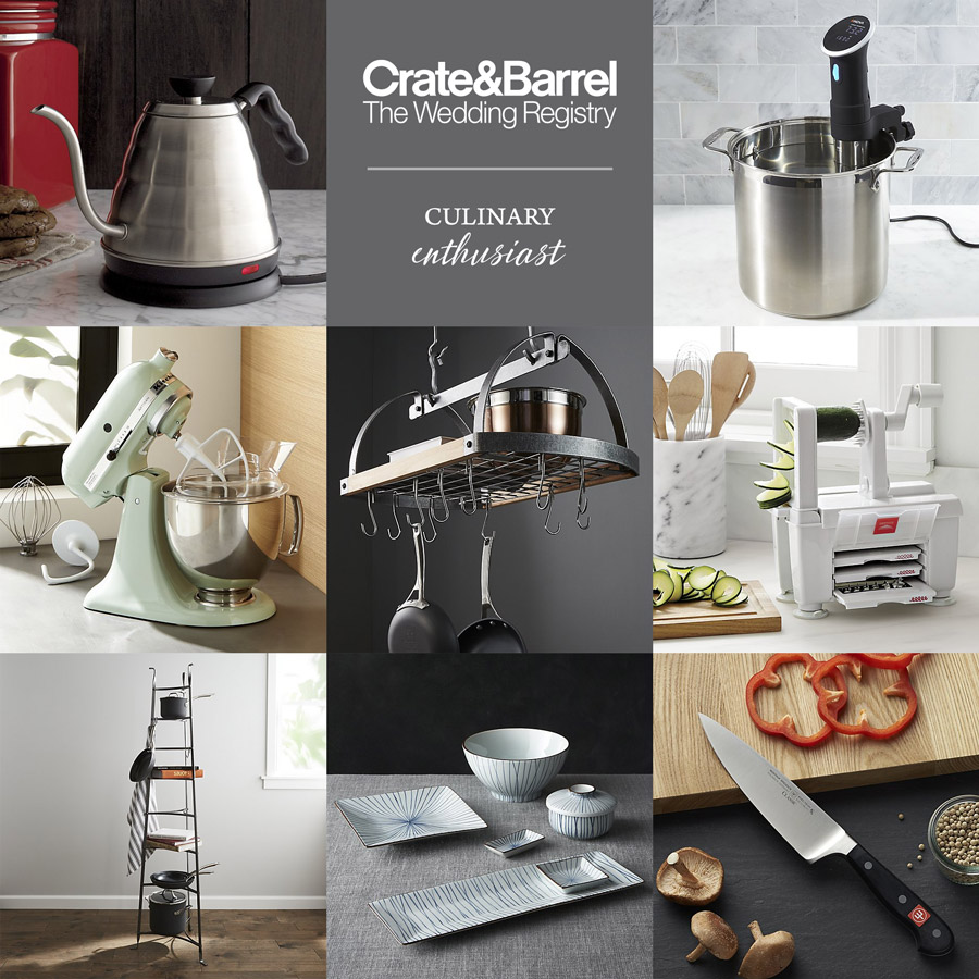 Wedding Registry Essentials From Crate and Barrel By Personality Type ⋆  Ruffled