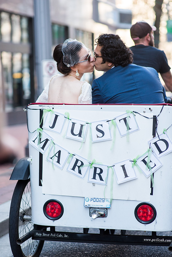 courthouse wedding civil ceremony portland oregon real bride inspiration jessica chintan gold jewel colors fun weddings powers studios photography (7)