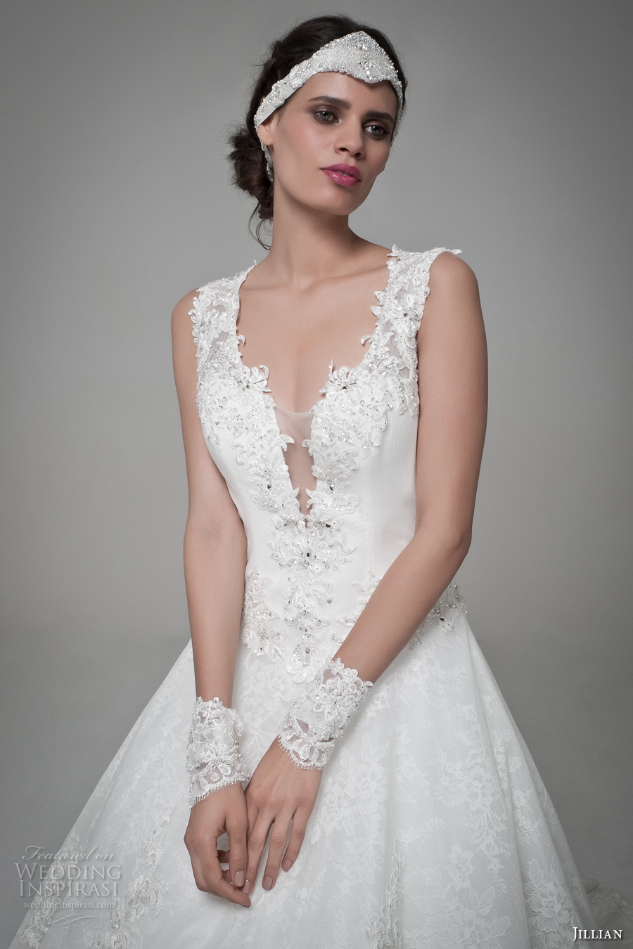 jillian 2017 bridal sleeveless thicks trap v neck deep plunging neckline sexy princess a line wedding dress lace illusion back royal train (matilde) zv jillian 2017 bridal sleeveless thicks trap v neck deep plunging neckline sexy princess a line wedding dress lace illusion back royal train (matilde) zv