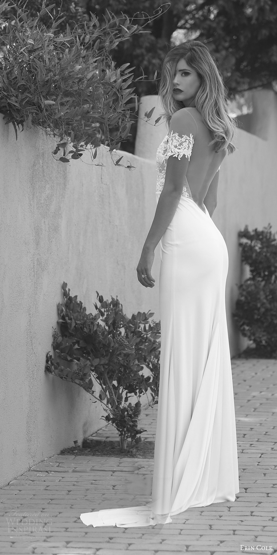erin cole fall 2017 bridal off shoulder beaded lace bodice trumpet wedding dress (audrey) mv sexy elegant illusion low back train erin cole fall 2017 bridal off shoulder beaded lace bodice trumpet wedding dress (audrey) mv sexy elegant illusion low back train