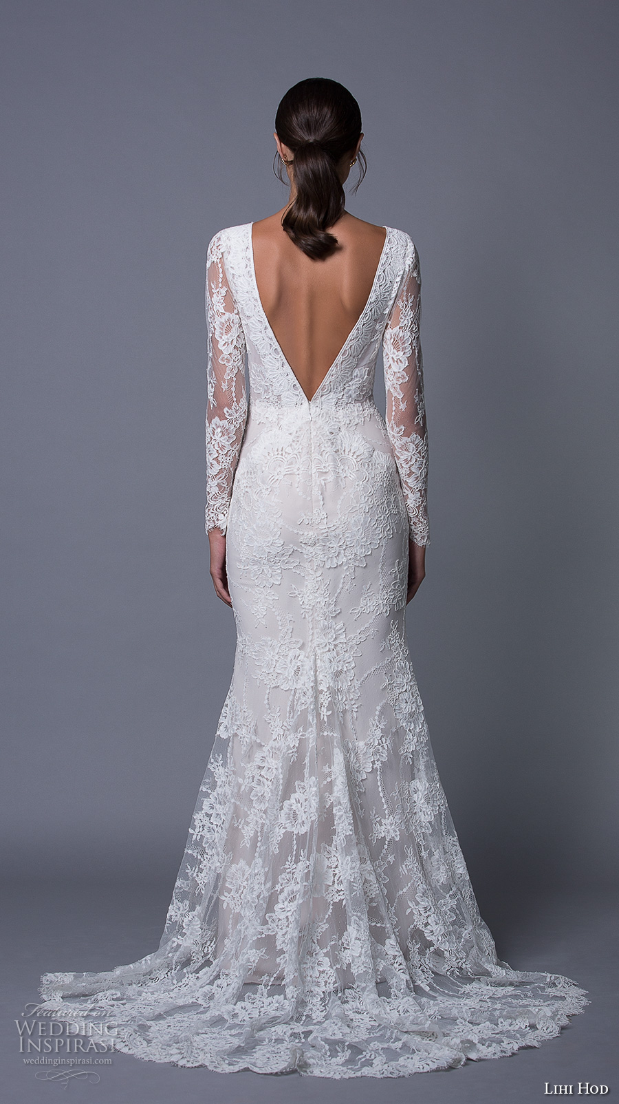 lihi hod 2017 bridal long sleeves v neck full embellishment beautiful elegant romantic trumpet mermaid wedding dress v low back sweep train (zoe) bv lihi hod 2017 bridal long sleeves v neck full embellishment beautiful elegant romantic trumpet mermaid wedding dress v low back sweep train (zoe) bv