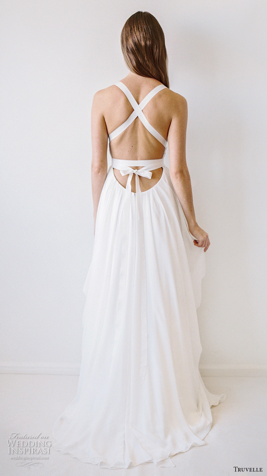 truvelle 2017 bridal truvelle 2017 bridal sleeveless strap deep v neckline heavily embellished bodice sexy romantic a line wedding dress cross strap back sweep train (columbia) bv truvelle 2017 bridal truvelle 2017 bridal sleeveless strap deep v neckline heavily embellished bodice sexy romantic a line wedding dress cross strap back sweep train (columbia) bv