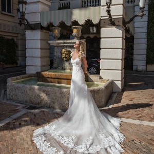 alessandra rinaudo 2017 bridal cap sleeves sweetheart neckline heavily embellished bodice elegant a  line wedding dress illusion back long train (bellagio) mv