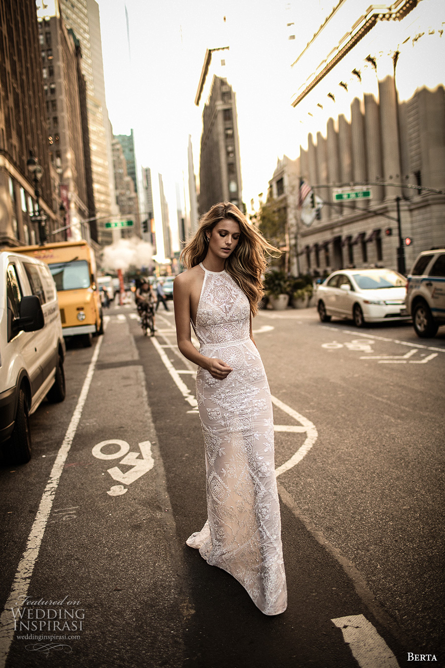 berta fall 2017 bridal sleeveless halter neck full embellishment elegant lace sheath wedding dress low back chapel train (008) mv berta fall 2017 bridal sleeveless halter neck full embellishment elegant lace sheath wedding dress low back chapel train (008) mv