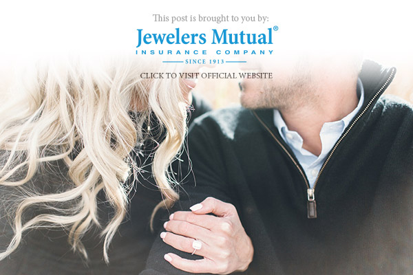 jewelers mutual jewelry insurance romantic proposal specialty engagement ring insurance coverage banner