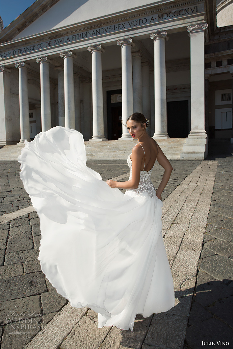 julie vino fall 2017 bridal sleeveless spagetti strap sweetheart neckline heavily embellished bodice romantic sexy a line wedding dress (1216) mv julie vino fall 2017 bridal sleeveless spagetti strap sweetheart neckline heavily embellished bodice romantic sexy a line wedding dress (1216) mv