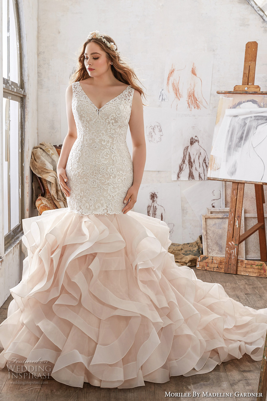 konservativ Slapper af Antibiotika Morilee by Madeline Gardner Spring 2017 Wedding Dresses — “Julietta” Plus  Size Bridal Collection | Wedding Inspirasi