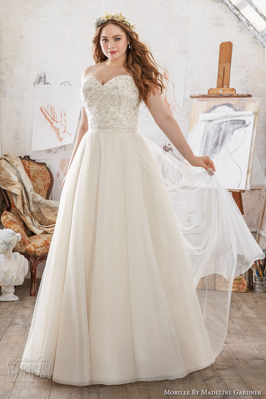 Morilee Wedding Dress, 2507 / Juliet