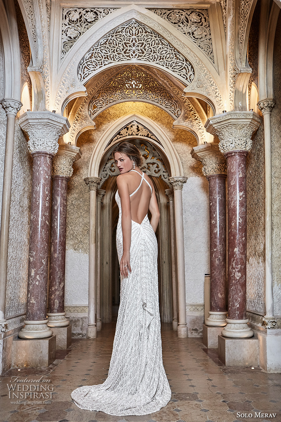 solo merav 2017 bridal thin strap spagetti strap full embellishment elegant split skirt sheath wedding dress strap back sweep train (khaleesii) bv solo merav 2017 bridal thin strap spagetti strap full embellishment elegant split skirt sheath wedding dress strap back sweep train (khaleesii) bv