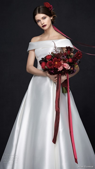 Alan Hannah 2017 Wedding Dresses — “Porcelain” Bridal Collection ...