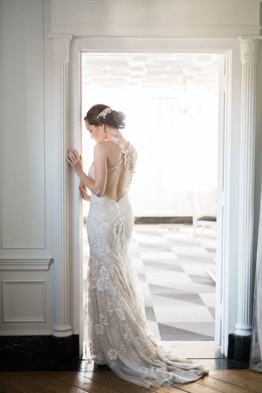 bel aire bridal accessories headpiece jennifer fujikawa photography 2016 chloe mint styled wedding shoot bv