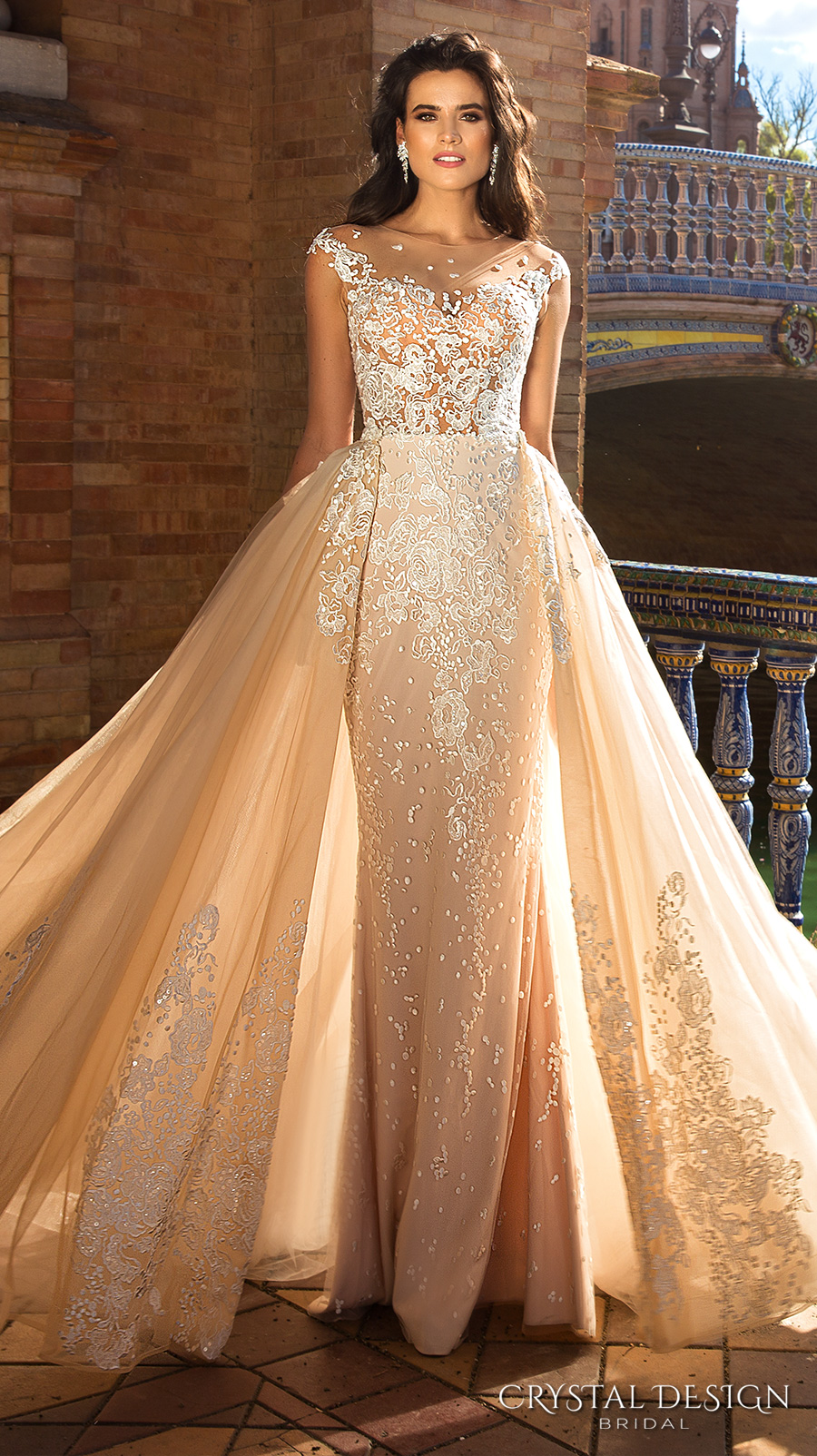 beautiful colored wedding dresses