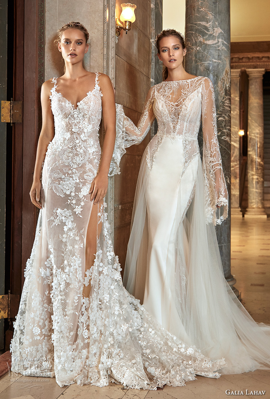galia lahav fall 2017 bridal collectio kira gown and penelope gown