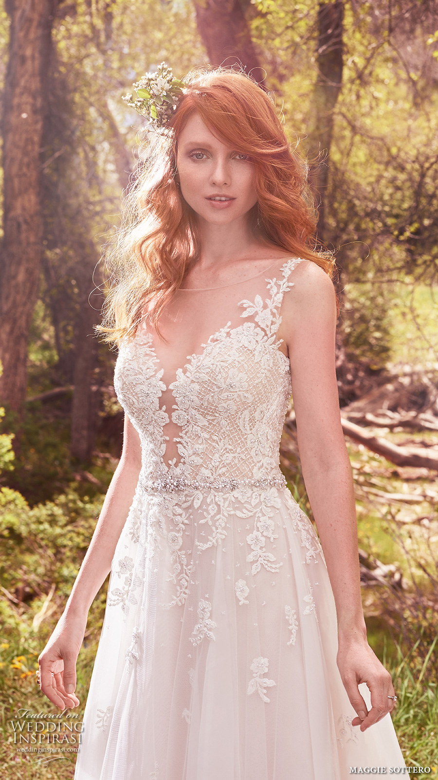 maggie sottero a line wedding dresses