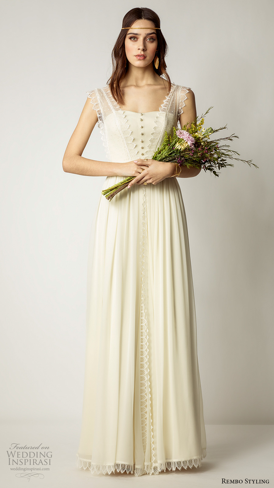 rembo styling 2017 bridal thick lace strap semi sweetheart neckline romantic boheiman ivory color column a line wedding dress sweep train (jacky) mv rembo styling 2017 bridal thick lace strap semi sweetheart neckline romantic boheiman ivory color column a line wedding dress sweep train (jacky) mv
