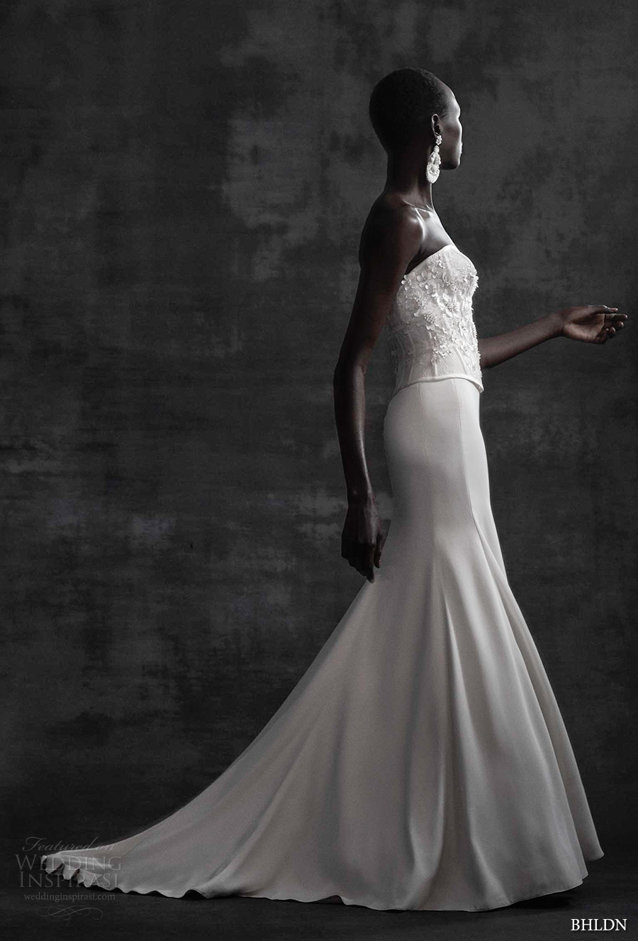 bhldn spring 2017 bridal strapless sweetheart neckline heavily embellished bodice corset elegant column wedding dress sweep train (maryna corset sade skirt) sdv bhldn spring 2017 bridal strapless sweetheart neckline heavily embellished bodice corset elegant column wedding dress sweep train (maryna corset sade skirt) sdv