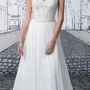 justin alexander spring 2017 (8895) strapless sweetheart beaded bodice soft a line wedding dress mv