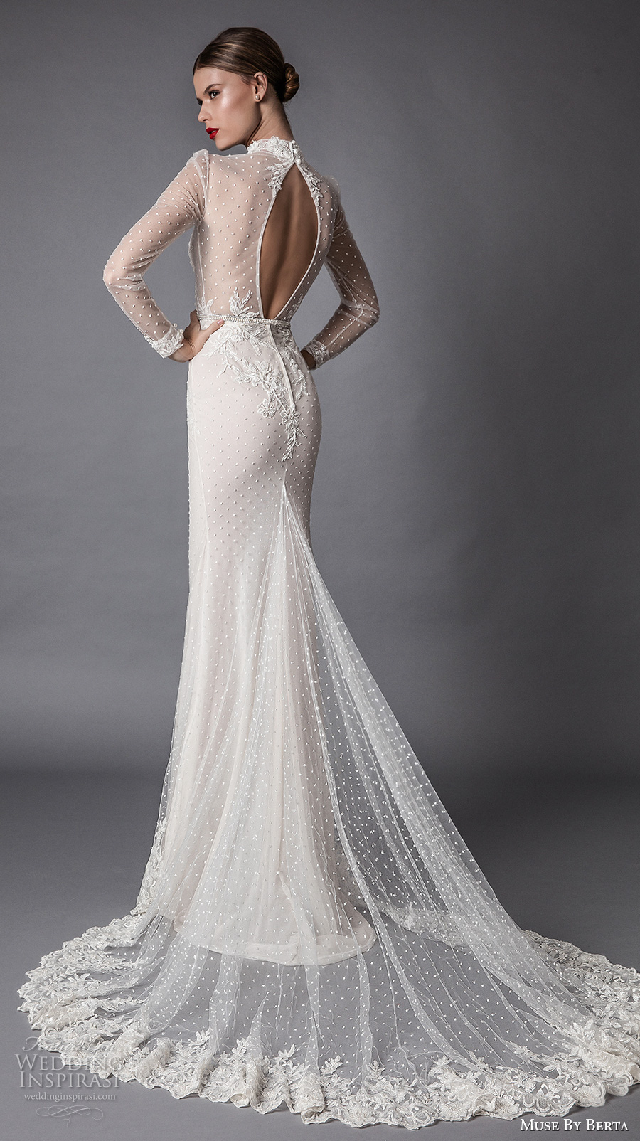 muse berta fall 2017 bridal long sleeves high neck full embellishment beaded elegant sheath wedding dress keyhole back chapel train (amadea) bv muse berta fall 2017 bridal long sleeves high neck full embellishment beaded elegant sheath wedding dress keyhole back chapel train (amadea) bv